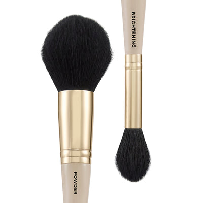 The Powder & Brighten Dual-Ended Makeup Brush