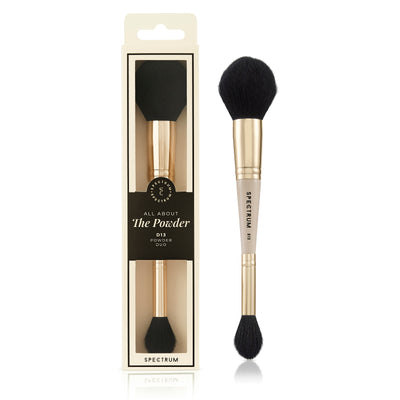 The Powder & Brighten Dual-Ended Makeup Brush